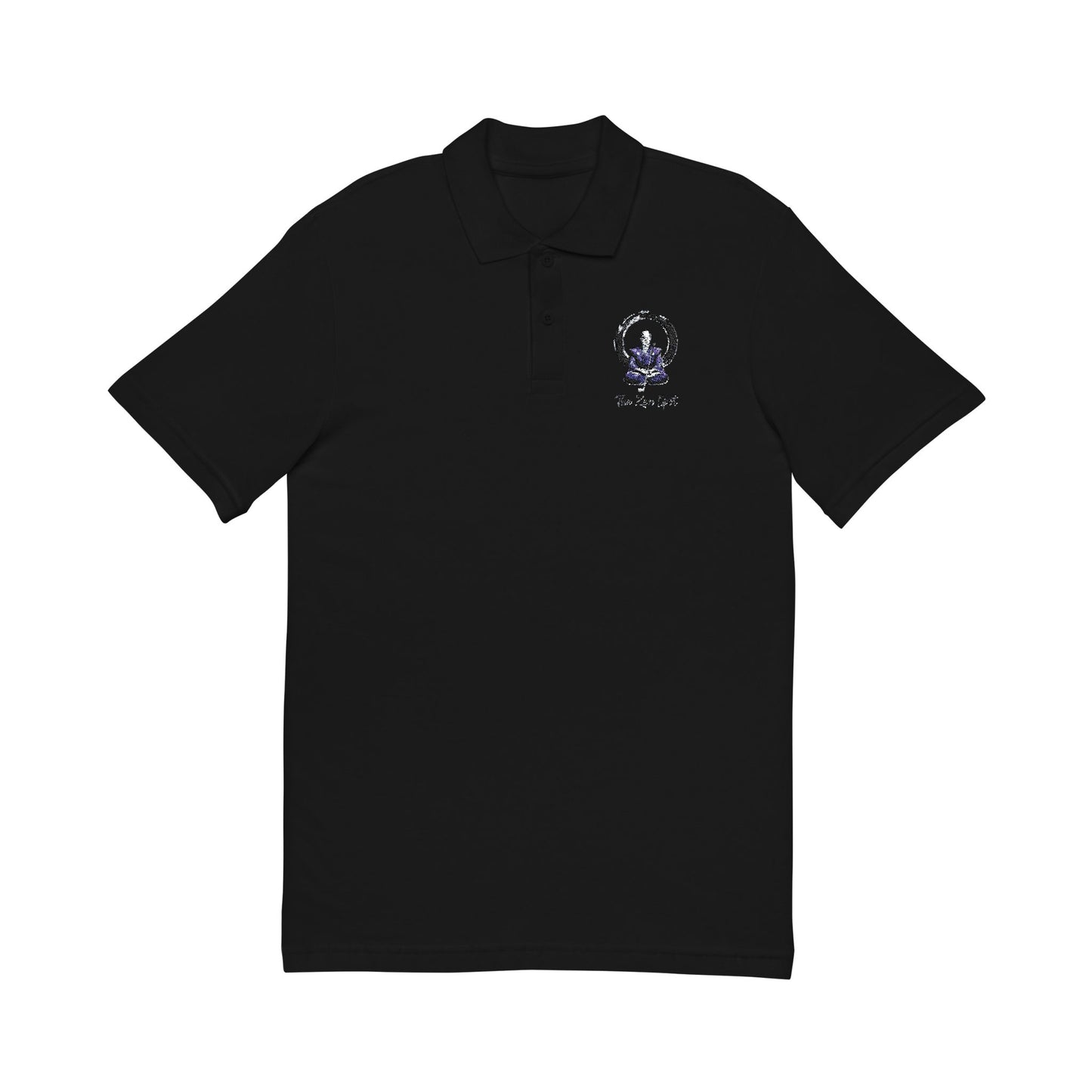 Zen Spot Golf Custom Zen Samurai Golfer Enso Circle "The Zen Spot" Polo