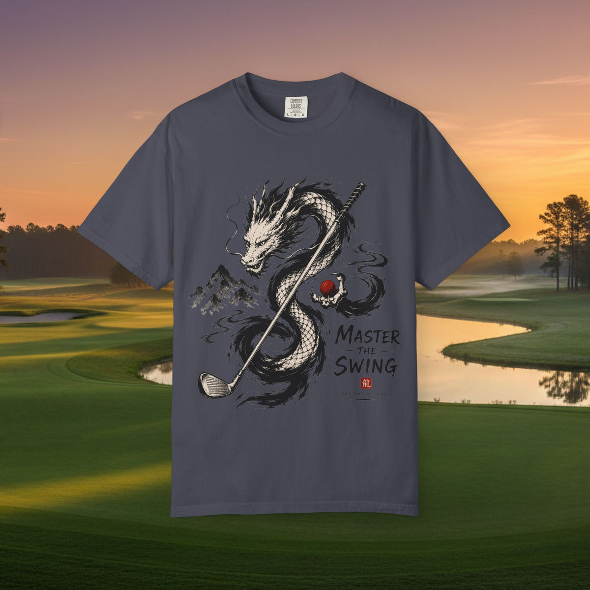 Master the Swing Dragon Golf T-Shirt