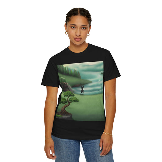 Zen Spot Golf Custom Golf Course Landscape T‑Shirt