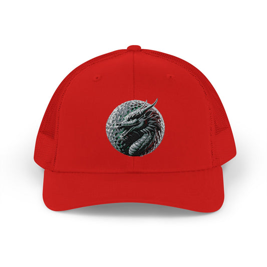 Zen Spot Golf Custom "Golf Ball Dragon" Trucker