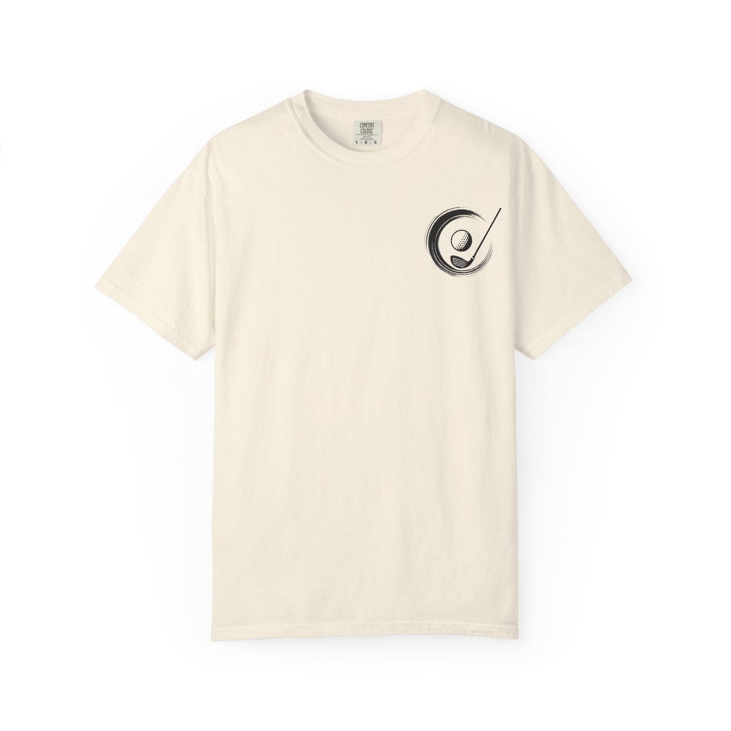 Zen Spot Golf Custom Golf Course Cherry Blossom Graphic T-Shirt
