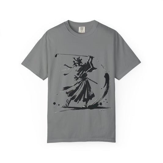 Samurai Brushstroke T-Shirt — Ink Samurai Graphic Tee