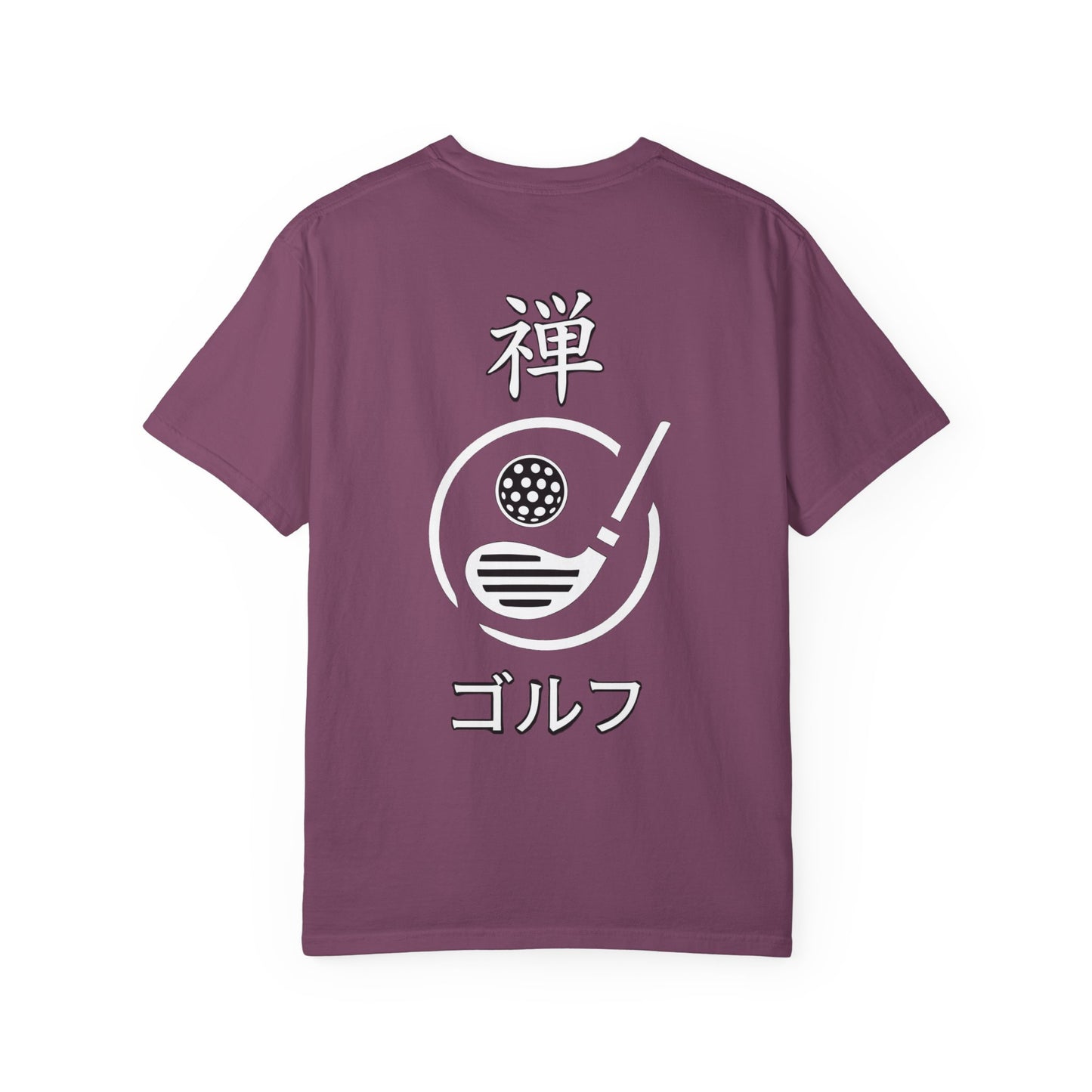 Zen Spot Golf Custom Japanese Kanji "Zen Golf" Graphic T‑Shirt
