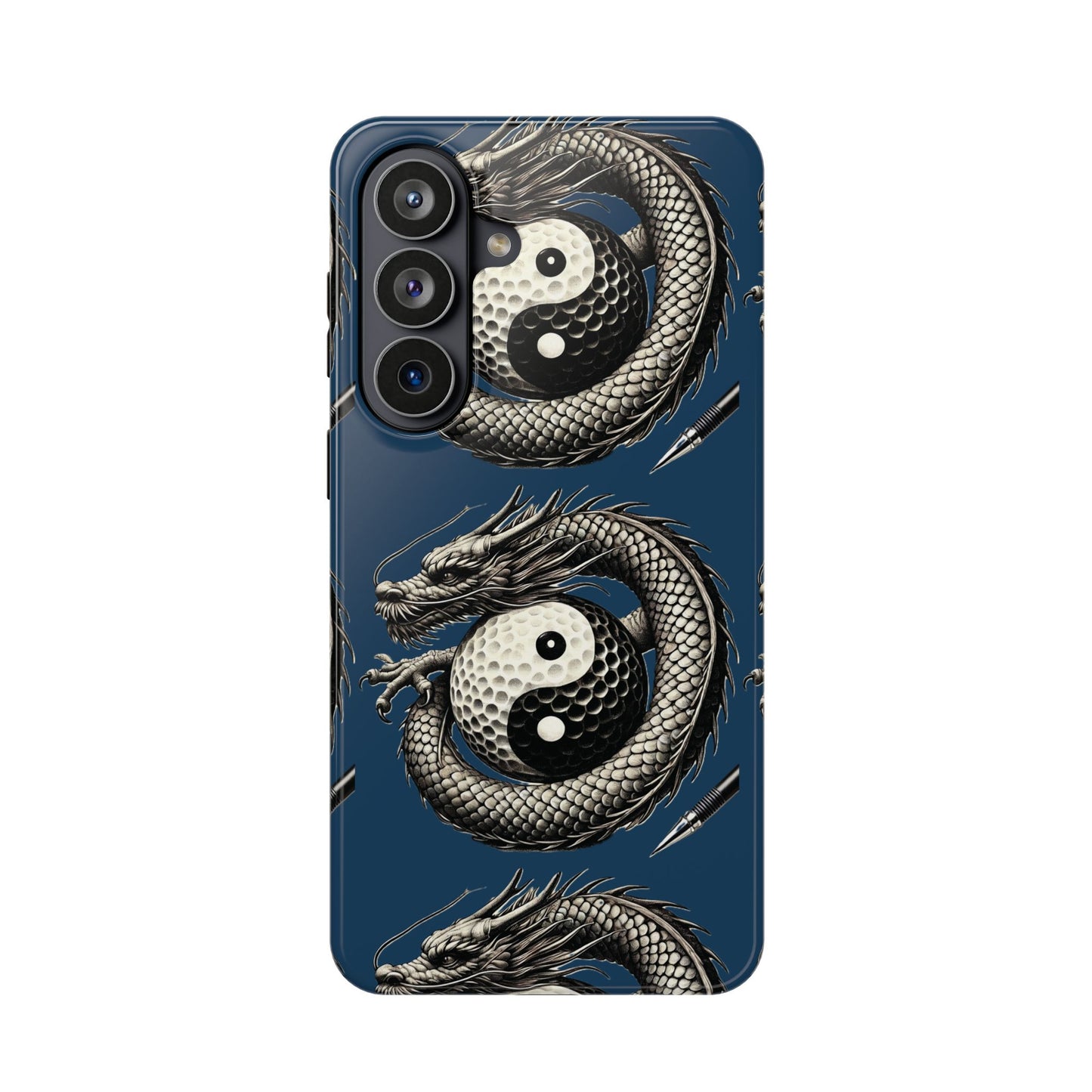 Zen Spot Customized Dragon Yin Yang Phone Case — Magnetic Impact-Resistant Armor