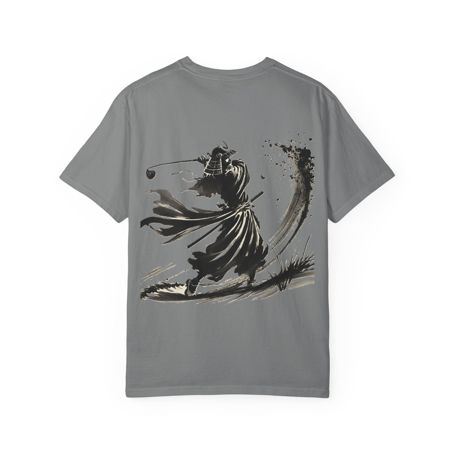 Samurai Golfer Brushstroke T-Shirt