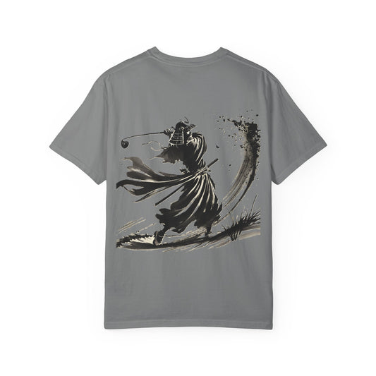 Samurai Golfer Brushstroke T-Shirt