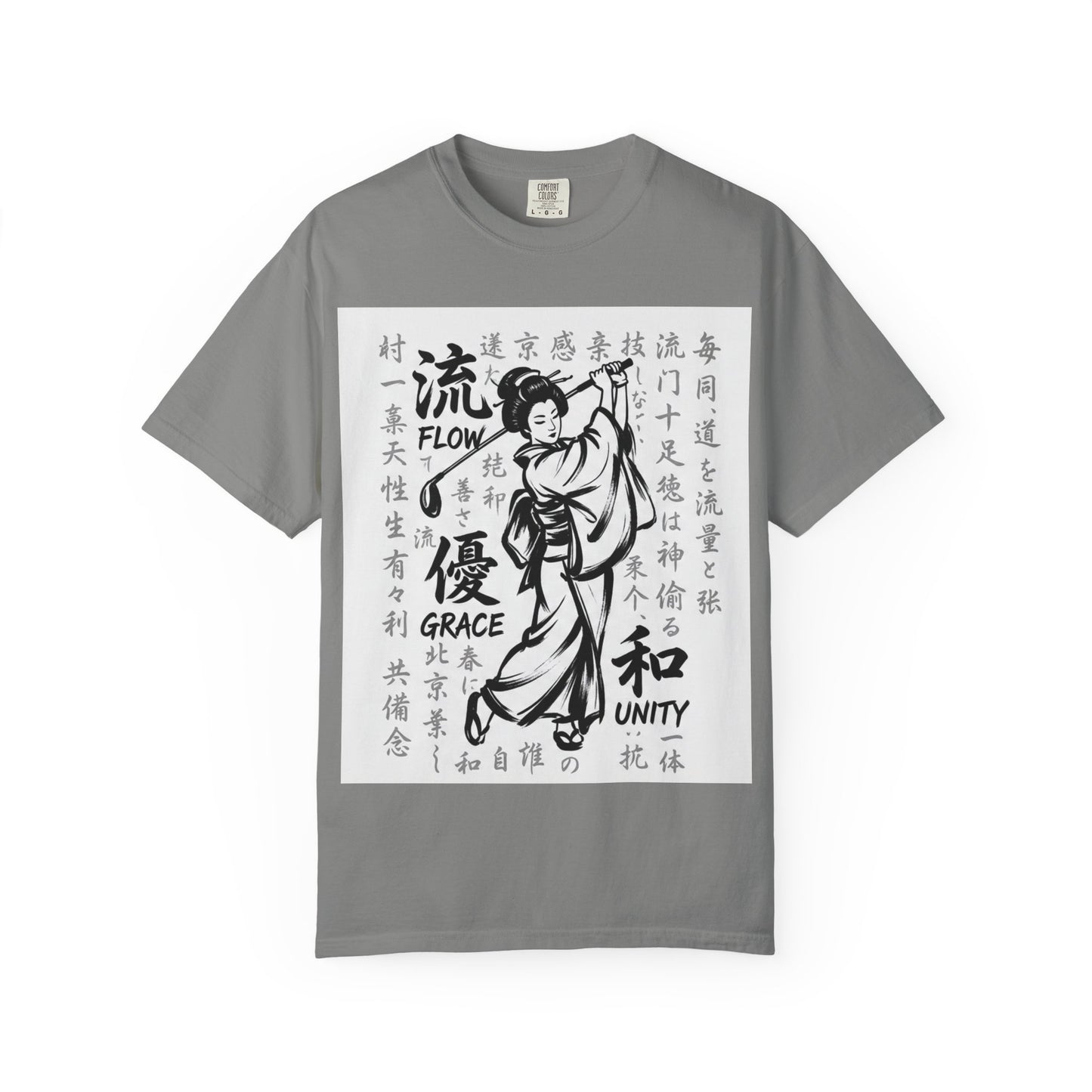 Geisha Kanji Flow & Grace T-Shirt