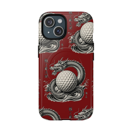Zen Spot Customized Dragon Golf Ball Phone Case — Tough Magnetic Protective Case
