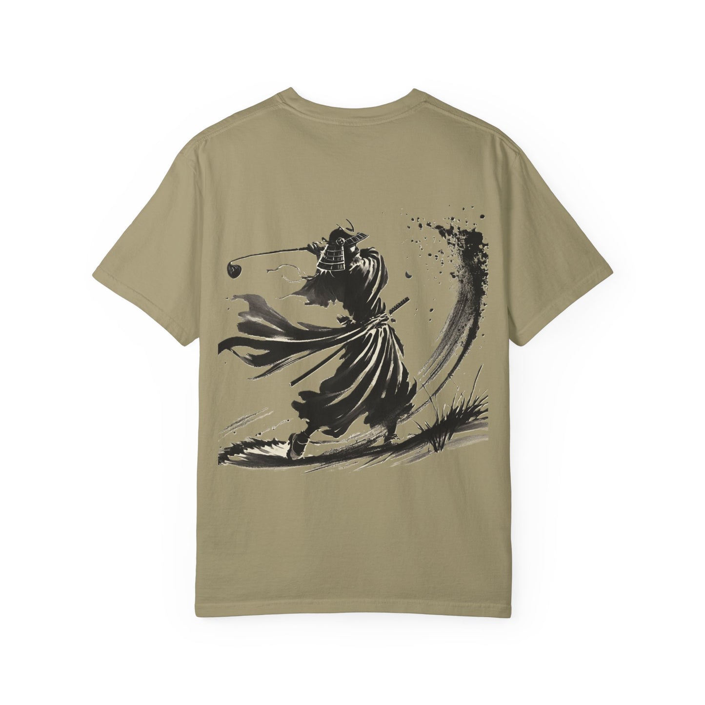 Samurai Golfer Brushstroke T-Shirt