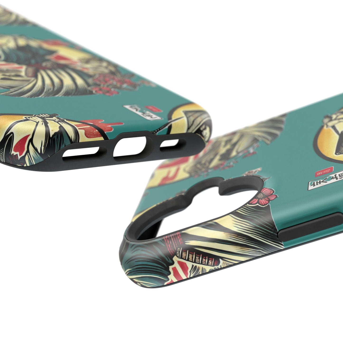 Zen Spot Customized Samurai Golfer Phone Case — Magnetic Impact-Resistant Protective Cover