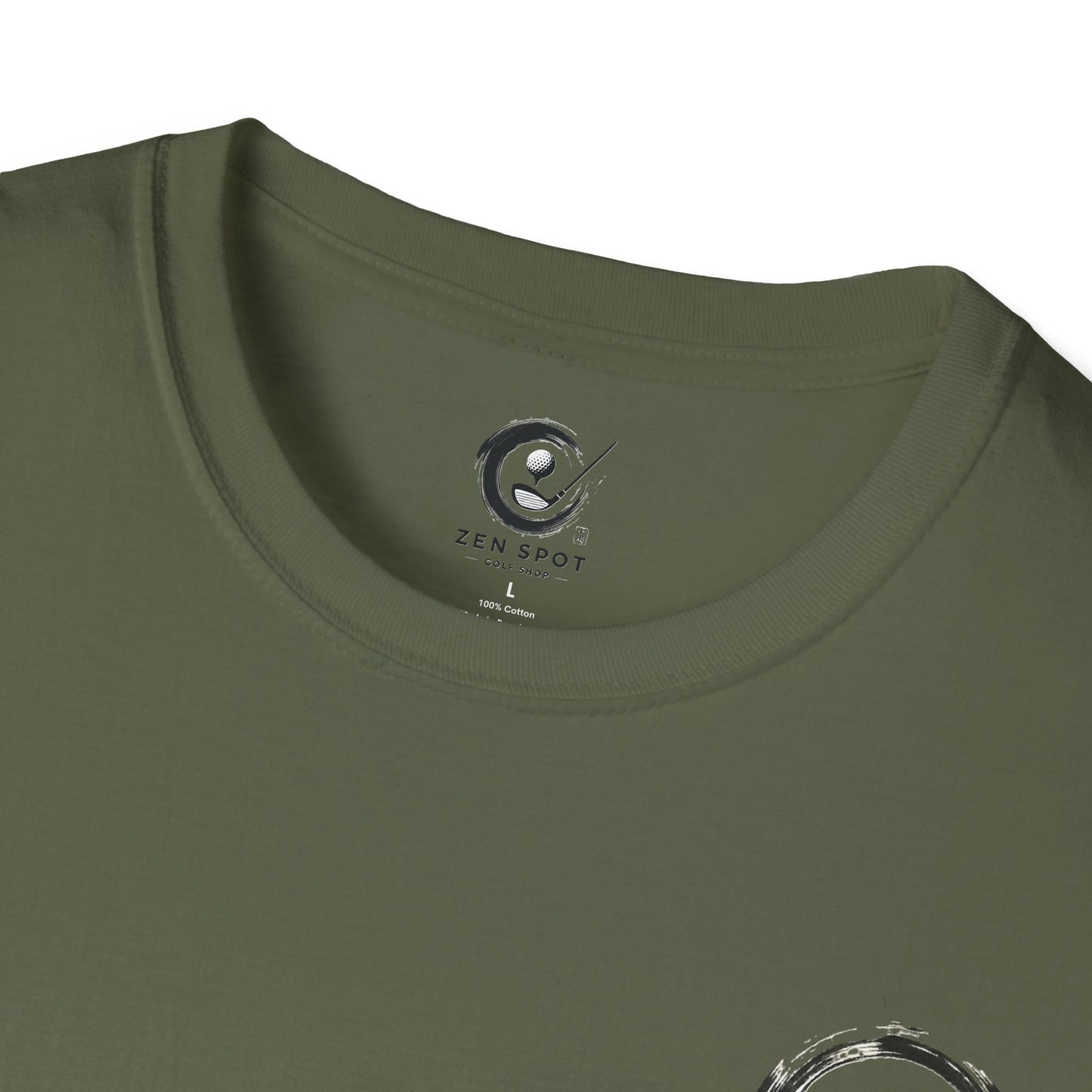 Zen Spot Golf Custom Gildan Zen Samurai Meditation Tee | The Zen Spot graphic t-shirt