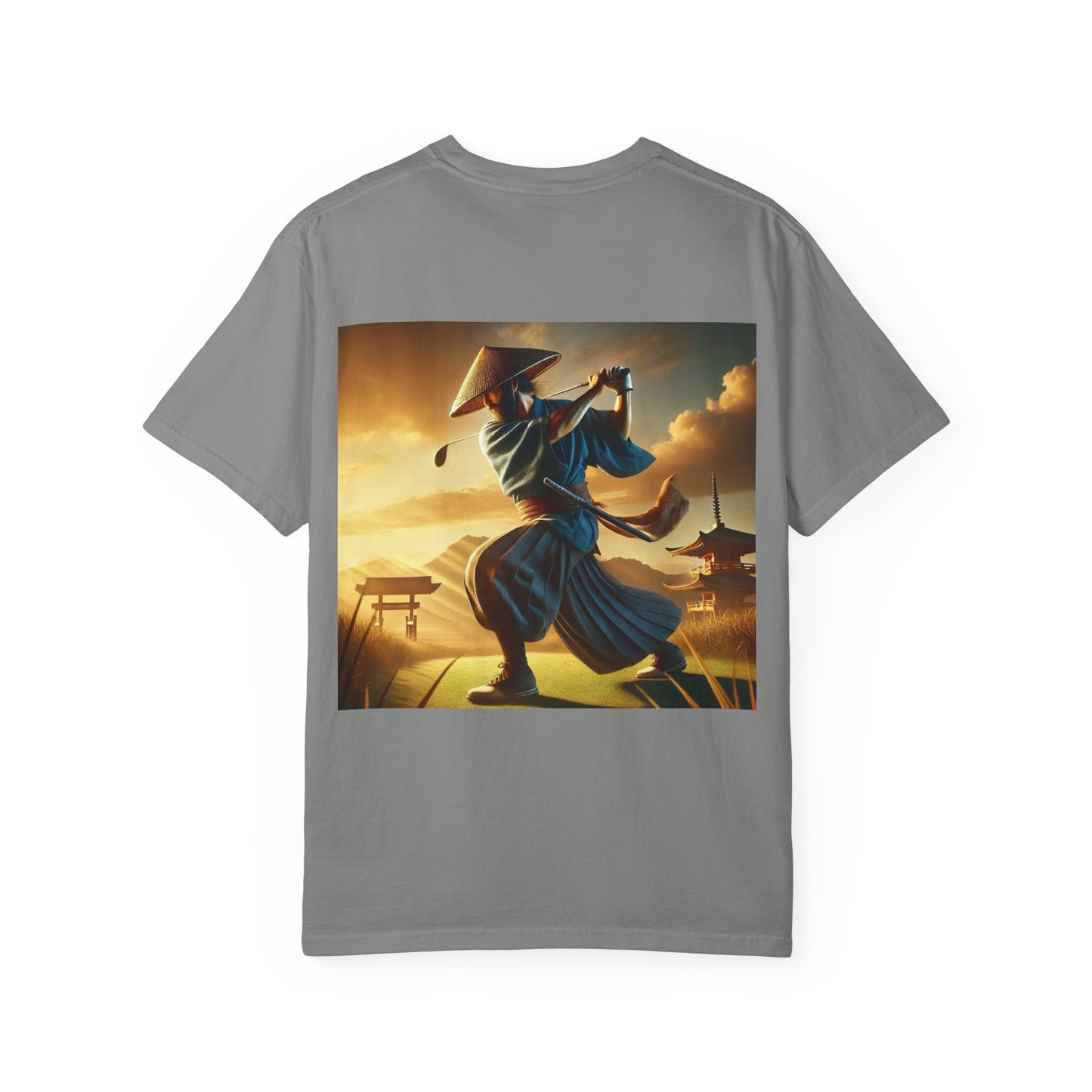 Samurai Sunset T-Shirt — Vintage Martial Arts Graphic Tee