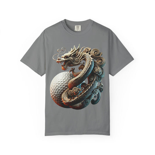 Zen Spot Customized Comfort Colors Dragon Golf Ball T-Shirt — Zen Spot Graphic Tee