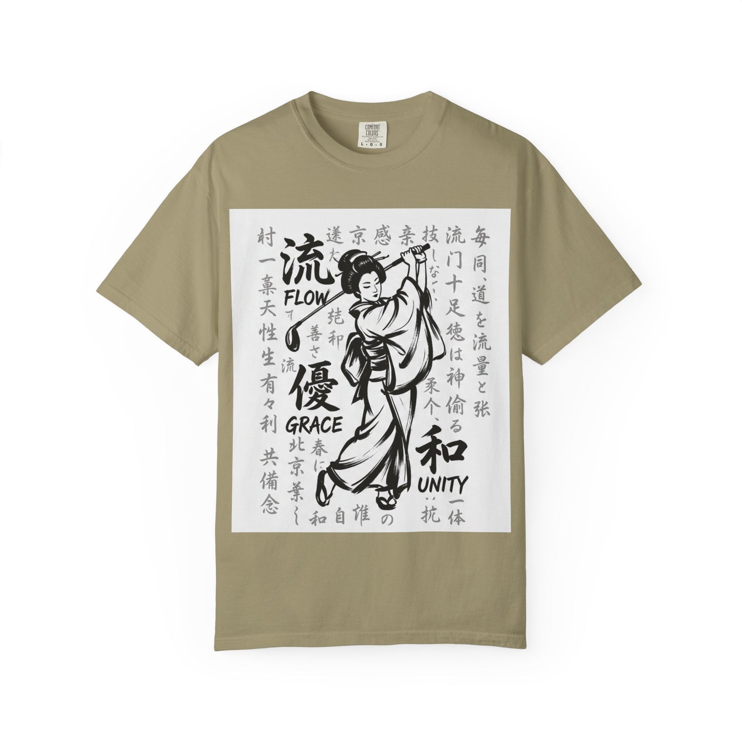 Geisha Kanji Flow & Grace T-Shirt