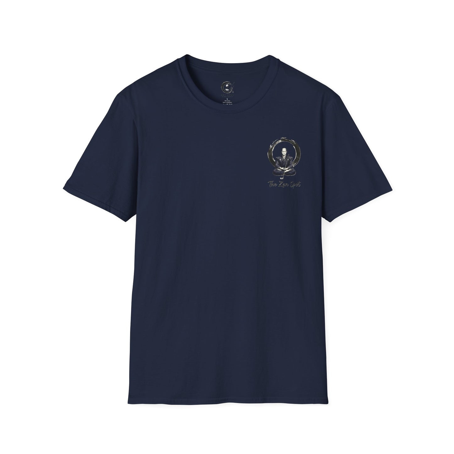 Zen Spot Golf Custom Gildan Zen Samurai Meditation Tee | The Zen Spot graphic t-shirt