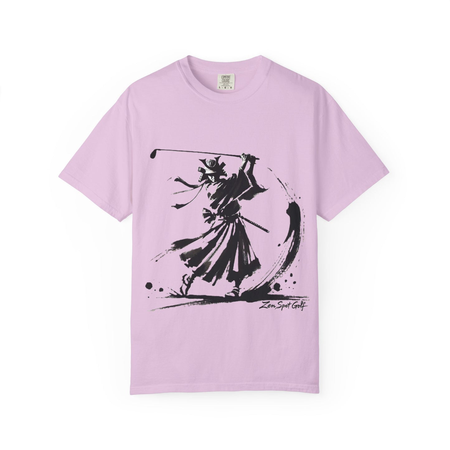 Zen Spot Golf Custom Samurai Brushstroke T-Shirt