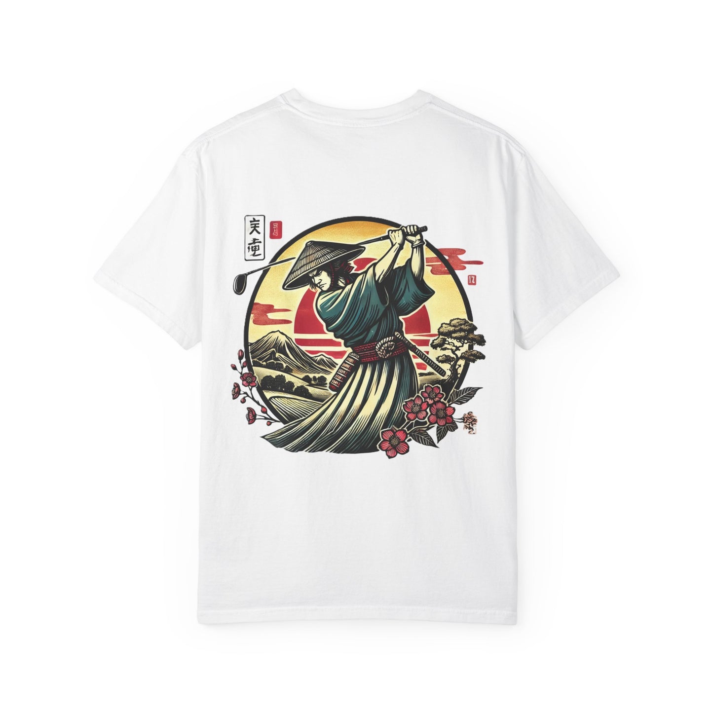 Samurai Sunset T-Shirt — Japanese Warrior Graphic Tee