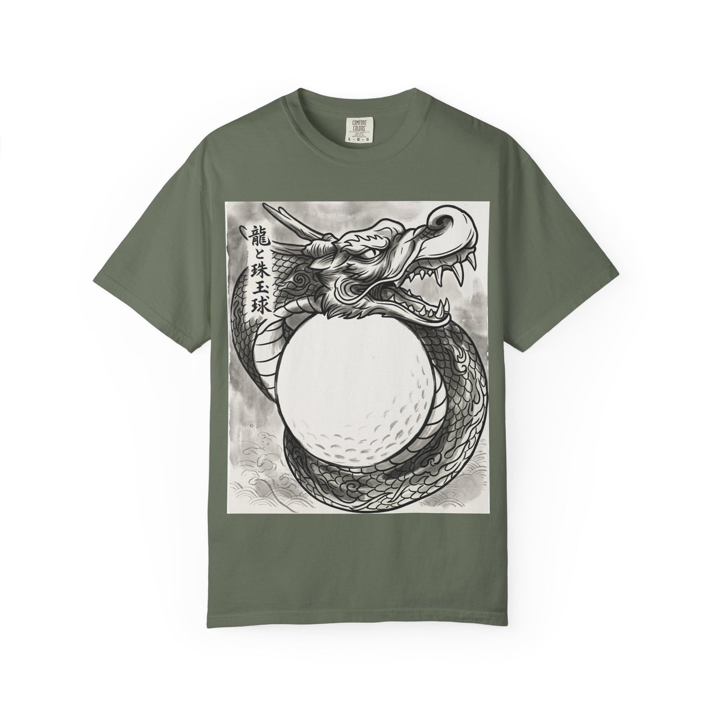 Dragon Golf Ball T-Shirt — Japanese Ink Dragon Golf Tee