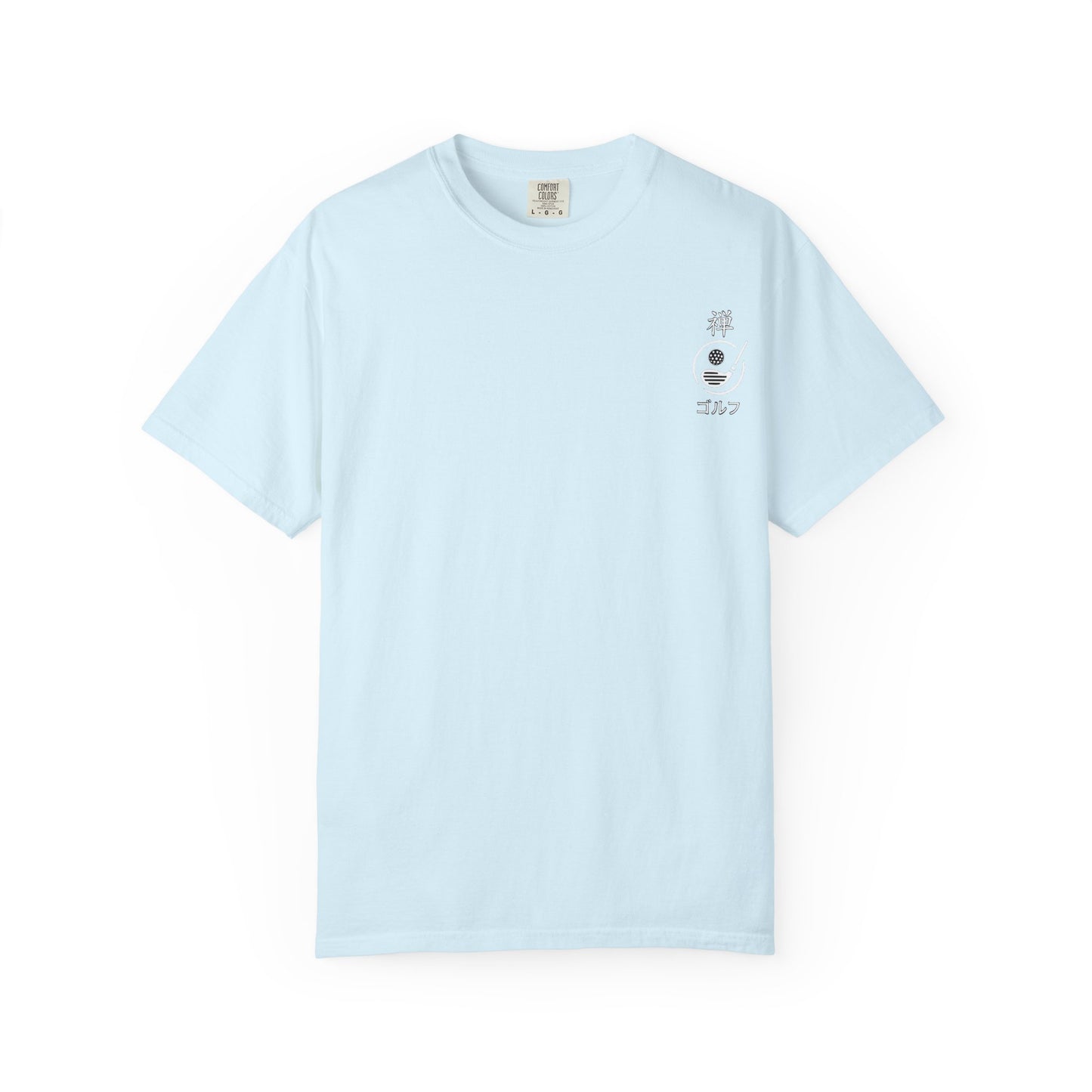 Zen Spot Golf Custom Japanese Kanji "Zen Golf" Graphic T‑Shirt