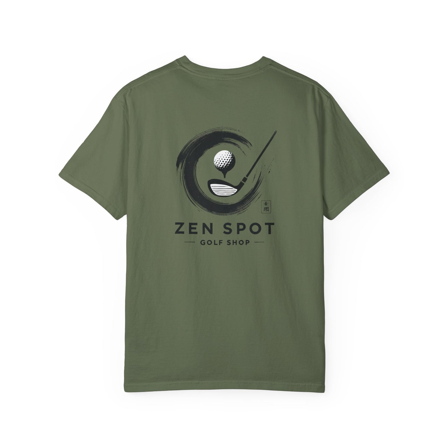 Zen Spot Golf T-Shirt — Minimal Golf Logo Tee