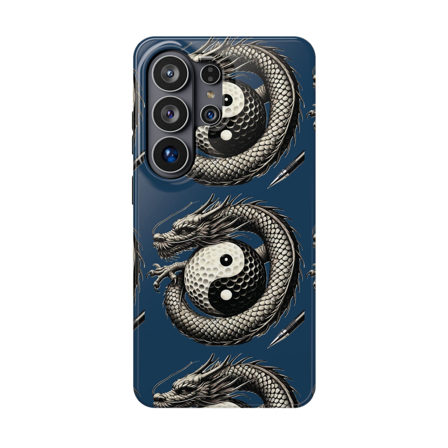 Zen Spot Customized Dragon Yin Yang Phone Case — Magnetic Impact-Resistant Armor