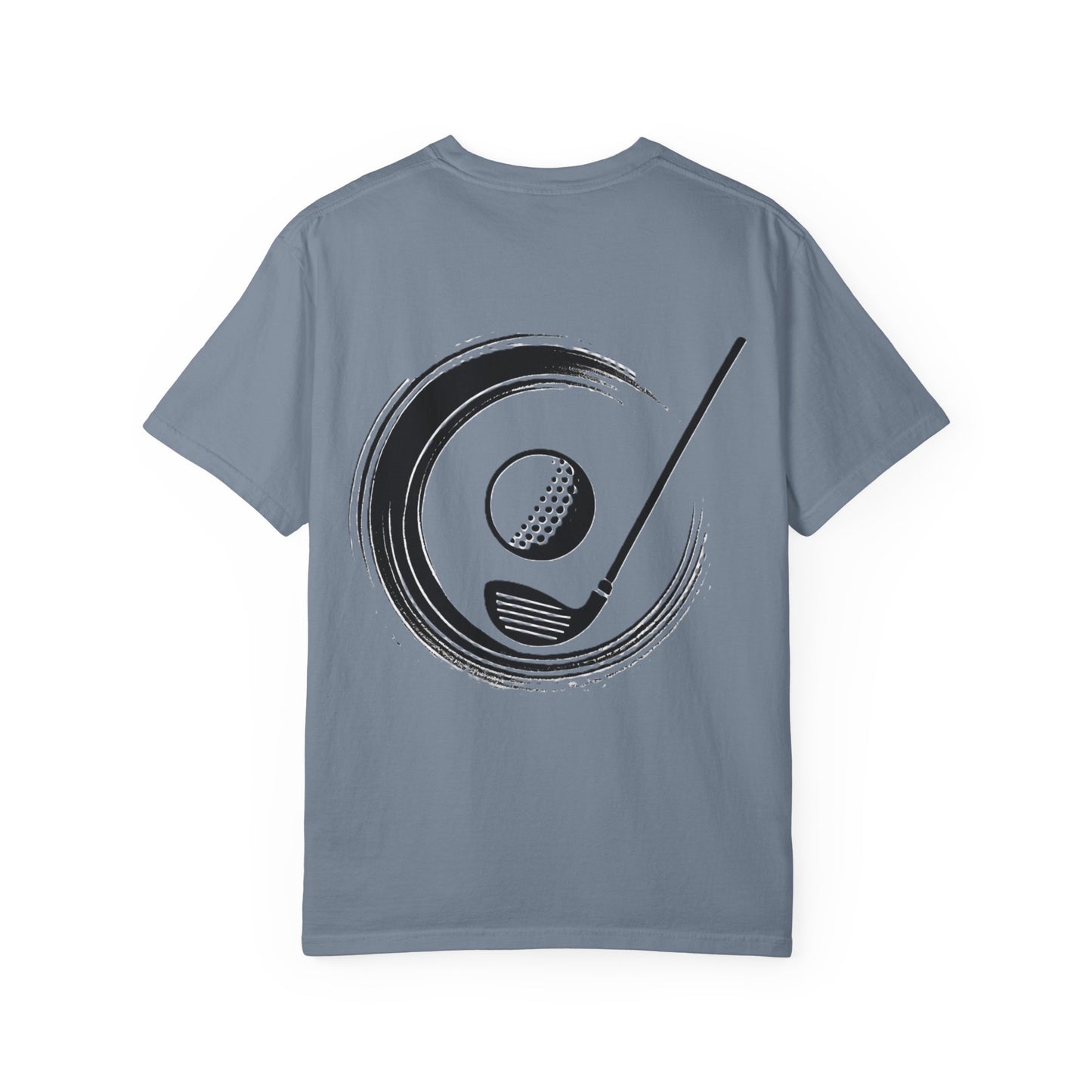 Zen Spot Golf Custom Golf Brush Stroke Graphic T-Shirt