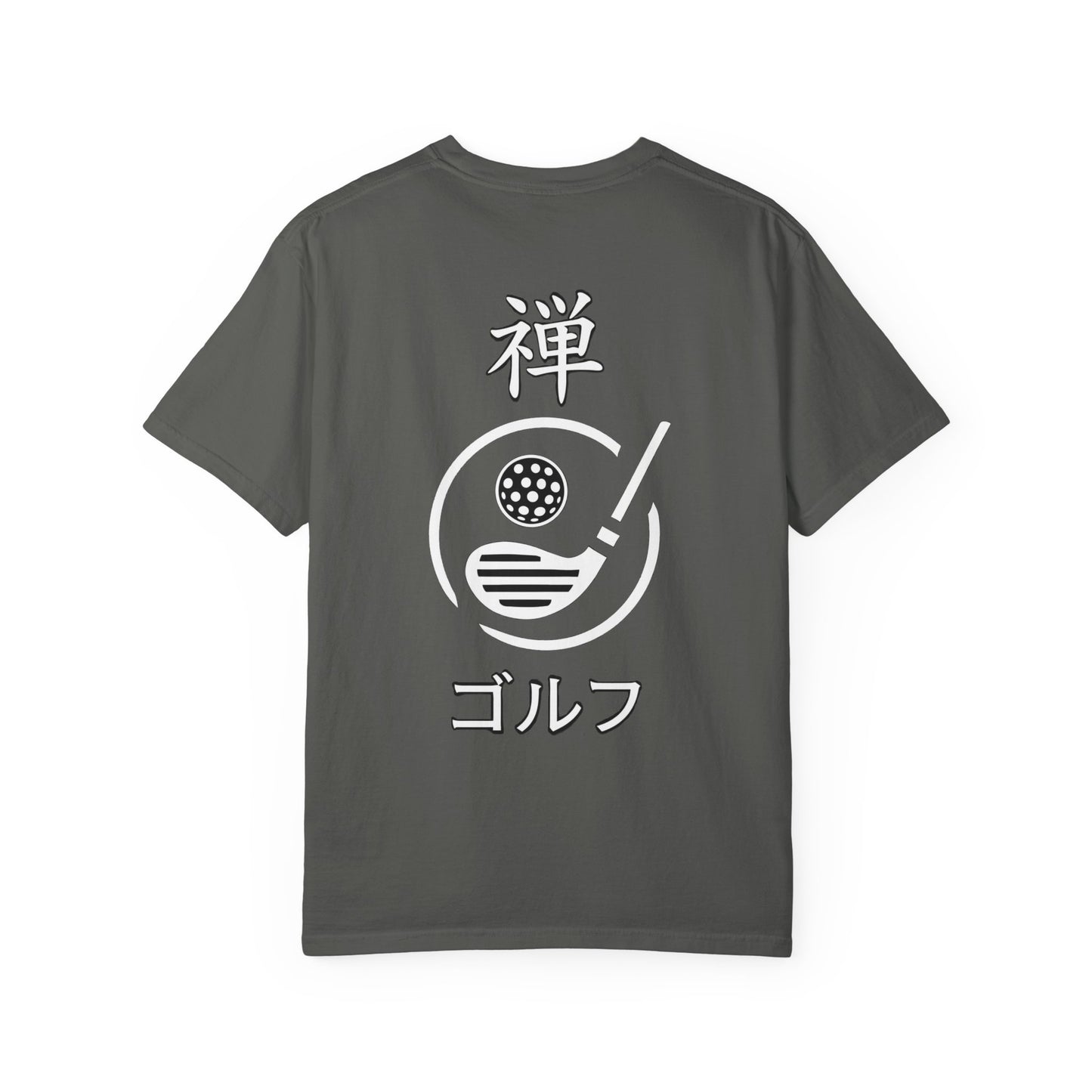Zen Spot Golf Custom Japanese Kanji "Zen Golf" Graphic T‑Shirt
