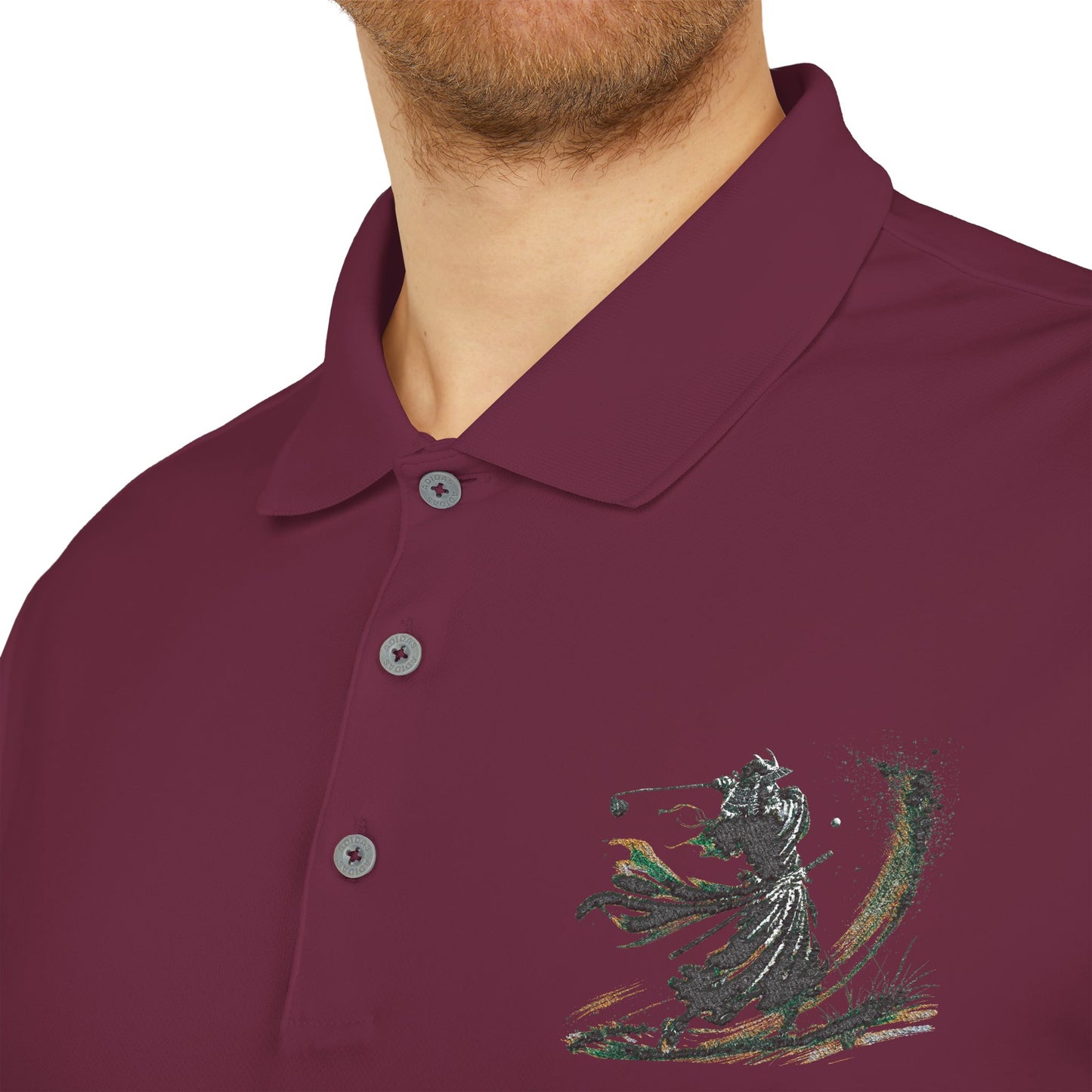 Zen Spot Golf Custom Zanshin Polo Samurai Golfer