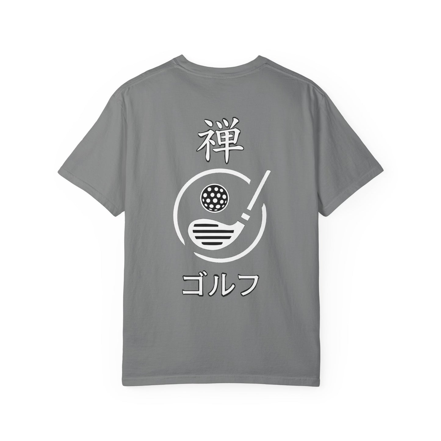 Zen Spot Golf Custom Japanese Kanji "Zen Golf" Graphic T‑Shirt