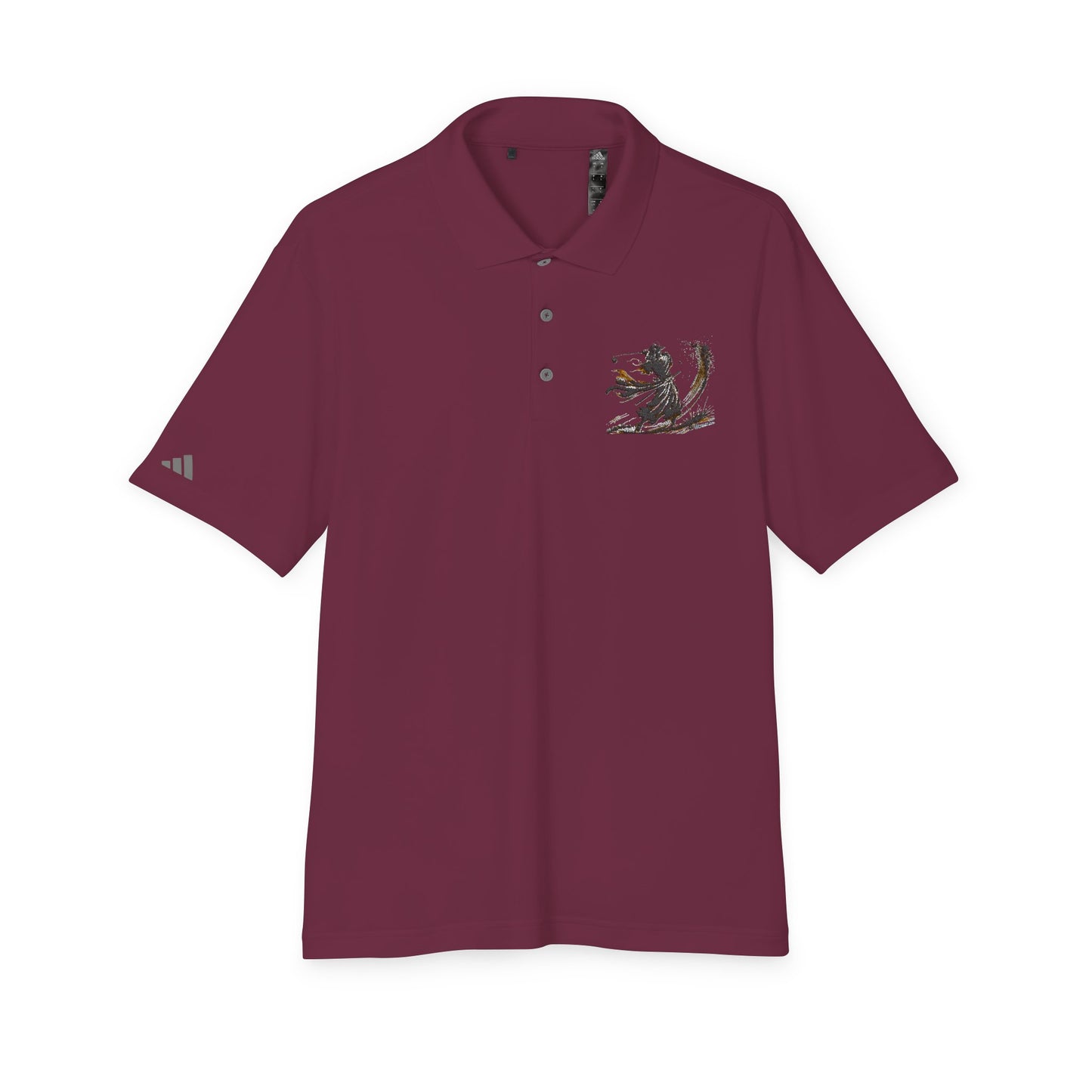 Custom Polo Seiza Samurai Golfer