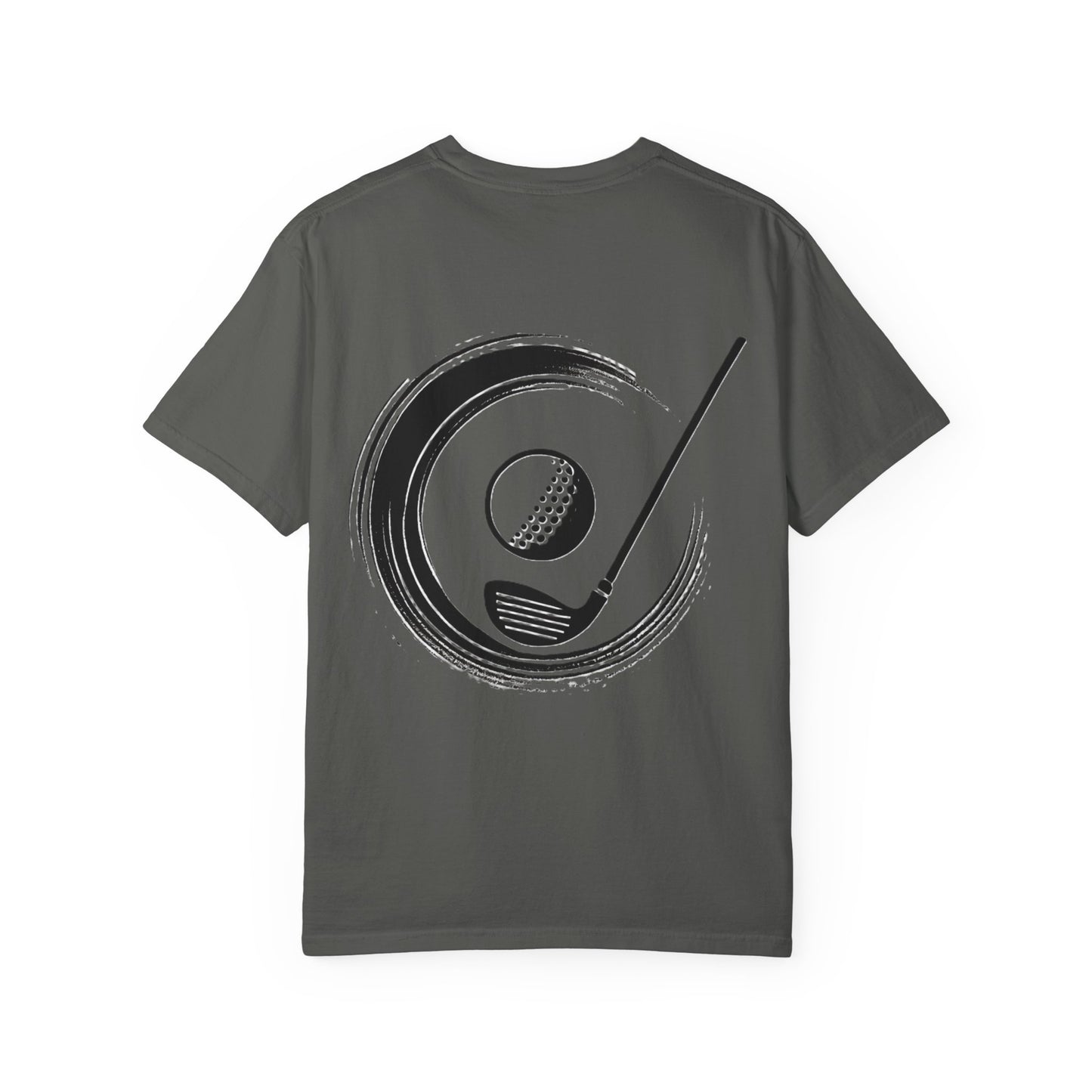 Zen Spot Golf Custom Golf Brush Stroke Graphic T-Shirt