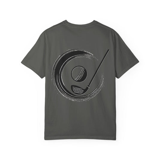 Zen Spot Golf Custom Golf Brush Stroke Graphic T-Shirt