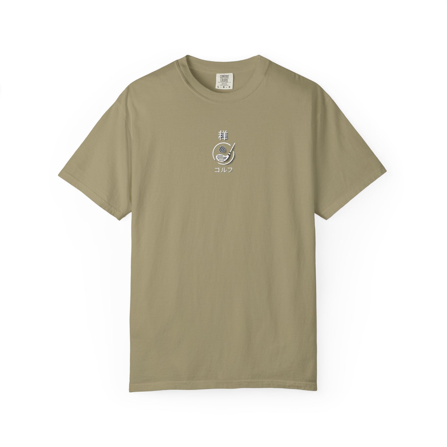Zen Spot Golf Kanji Graphic T‑Shirt — Japanese Style Golf Club Tee