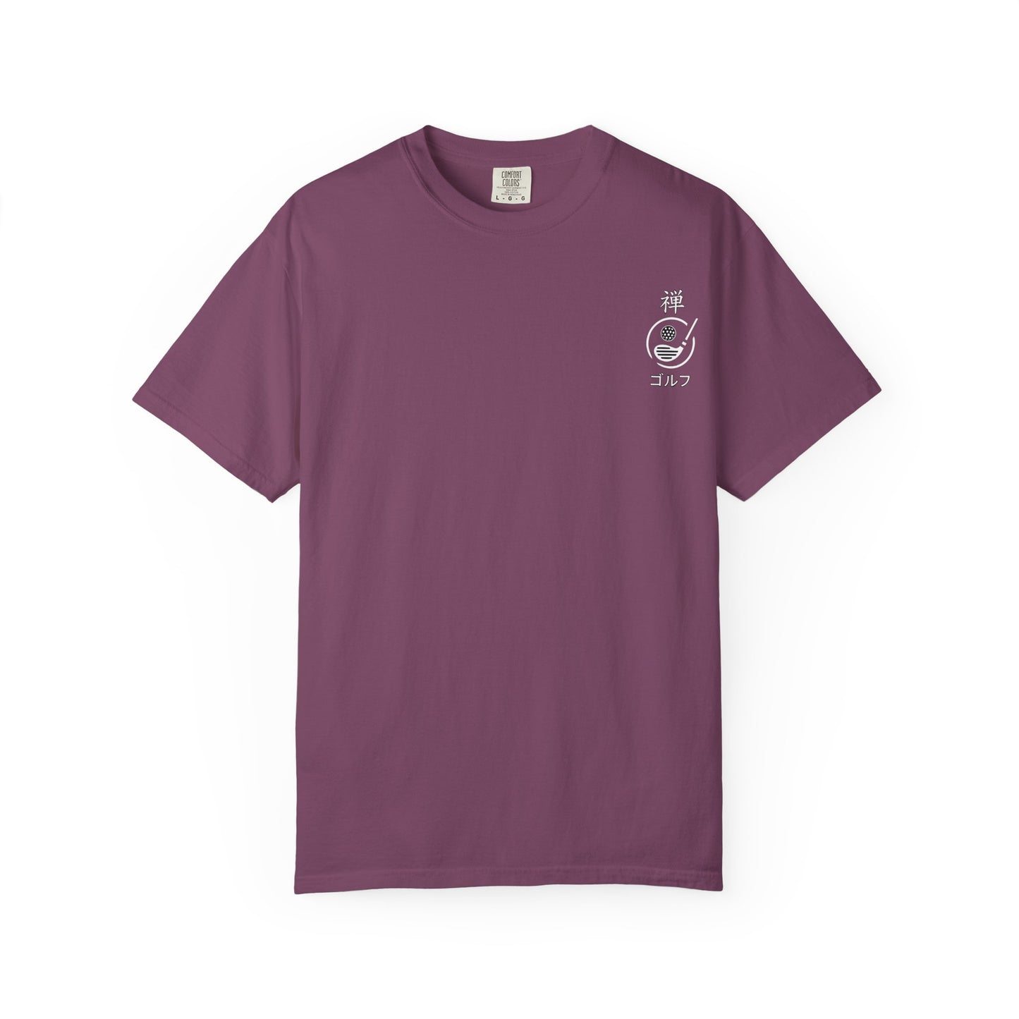 Zen Spot Golf Custom Japanese Kanji "Zen Golf" Graphic T‑Shirt