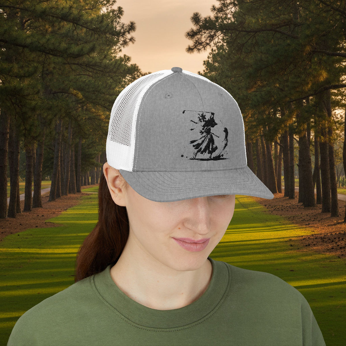 Zen Spot Golf Custom "Samurai Golf Swing" Trucker