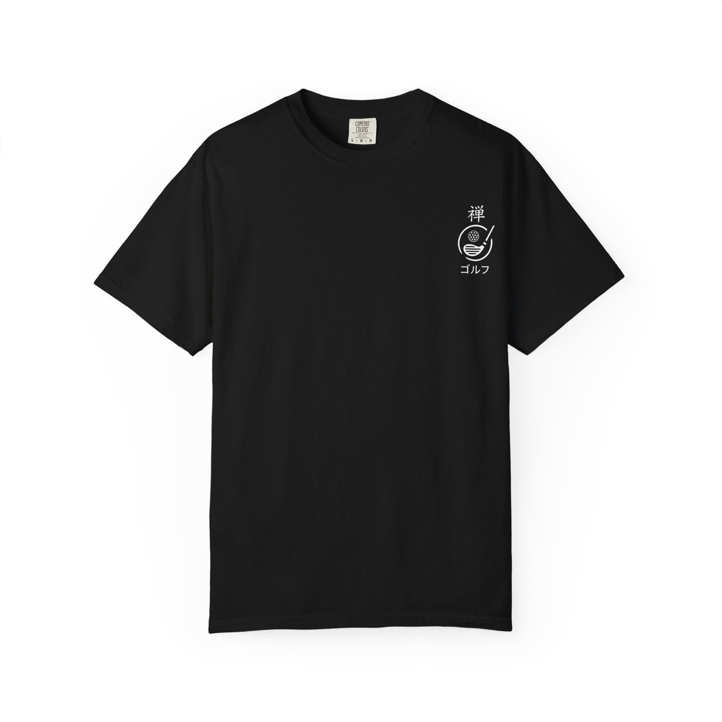 Zen Spot Golf Custom Japanese Kanji "Zen Golf" Graphic T‑Shirt