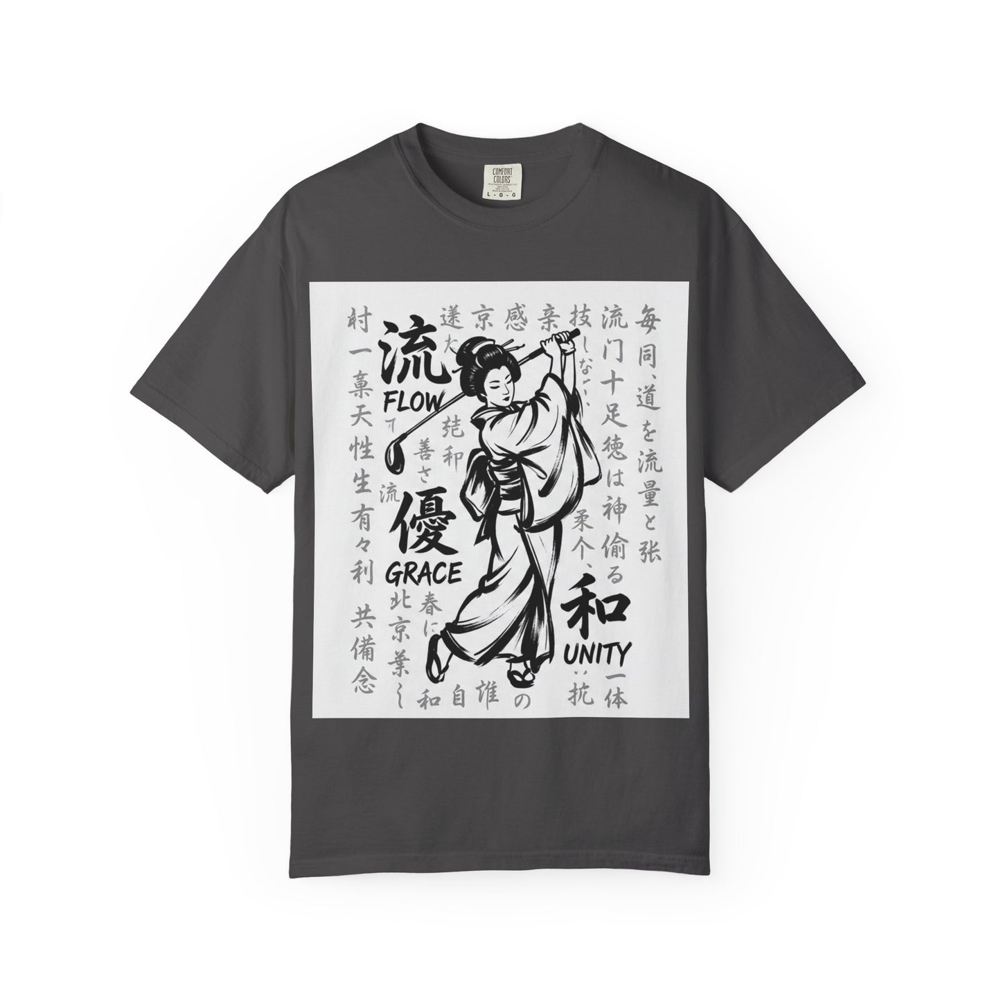 Geisha Kanji Flow & Grace T-Shirt