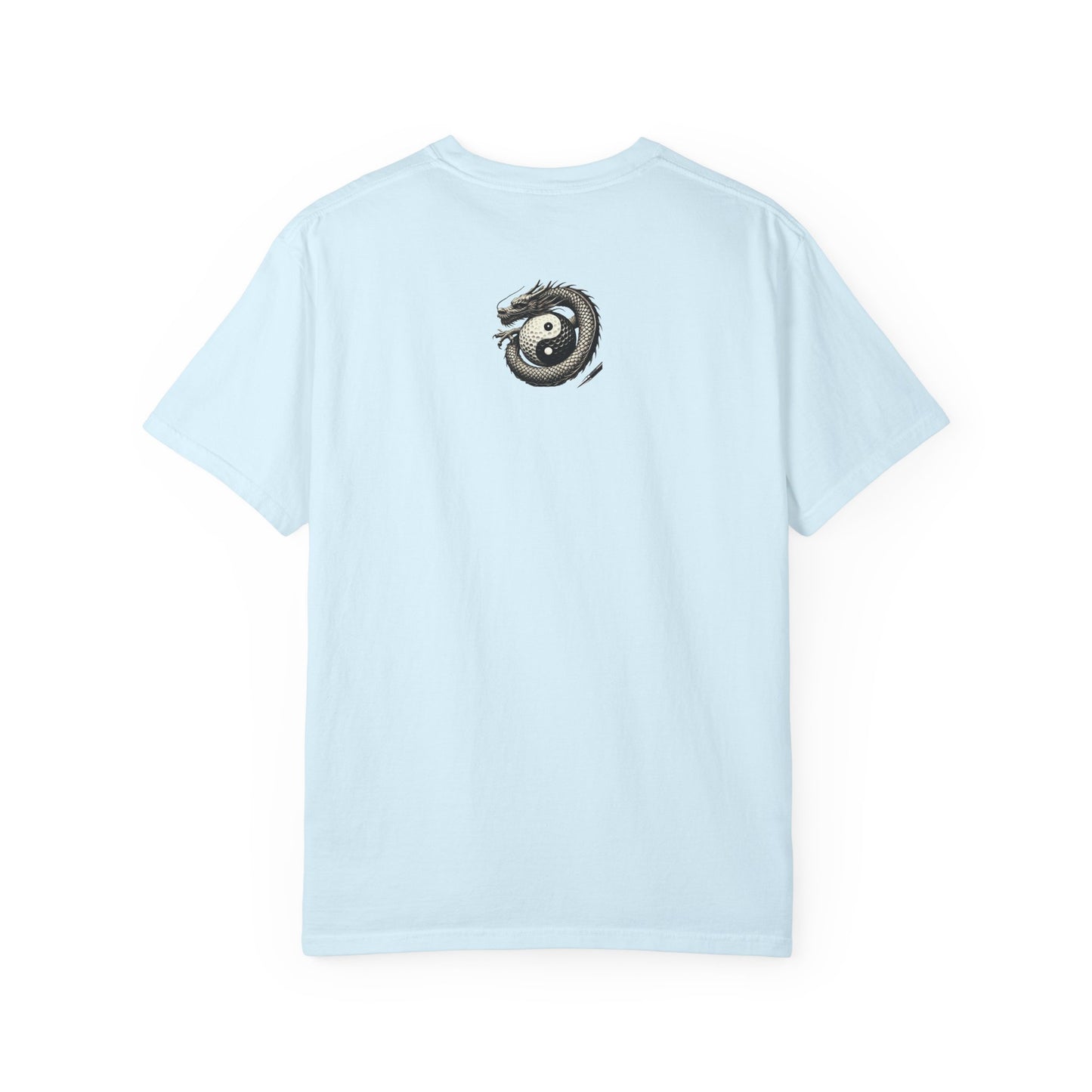 Zen Spot Golf Custom Yin Yang Dragon Golf Ball Graphic T-Shirt