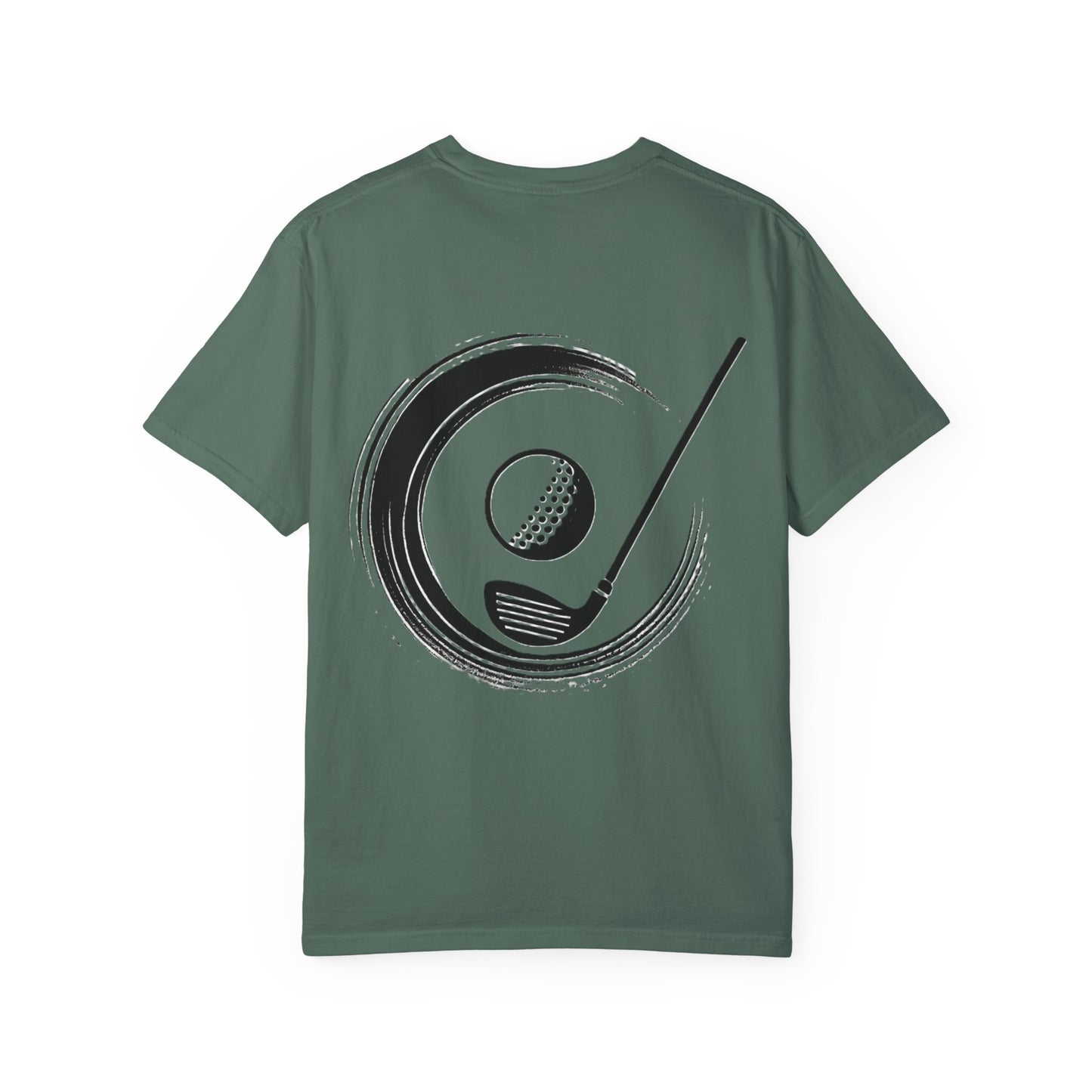 Zen Spot Golf Custom Golf Brush Stroke Graphic T-Shirt
