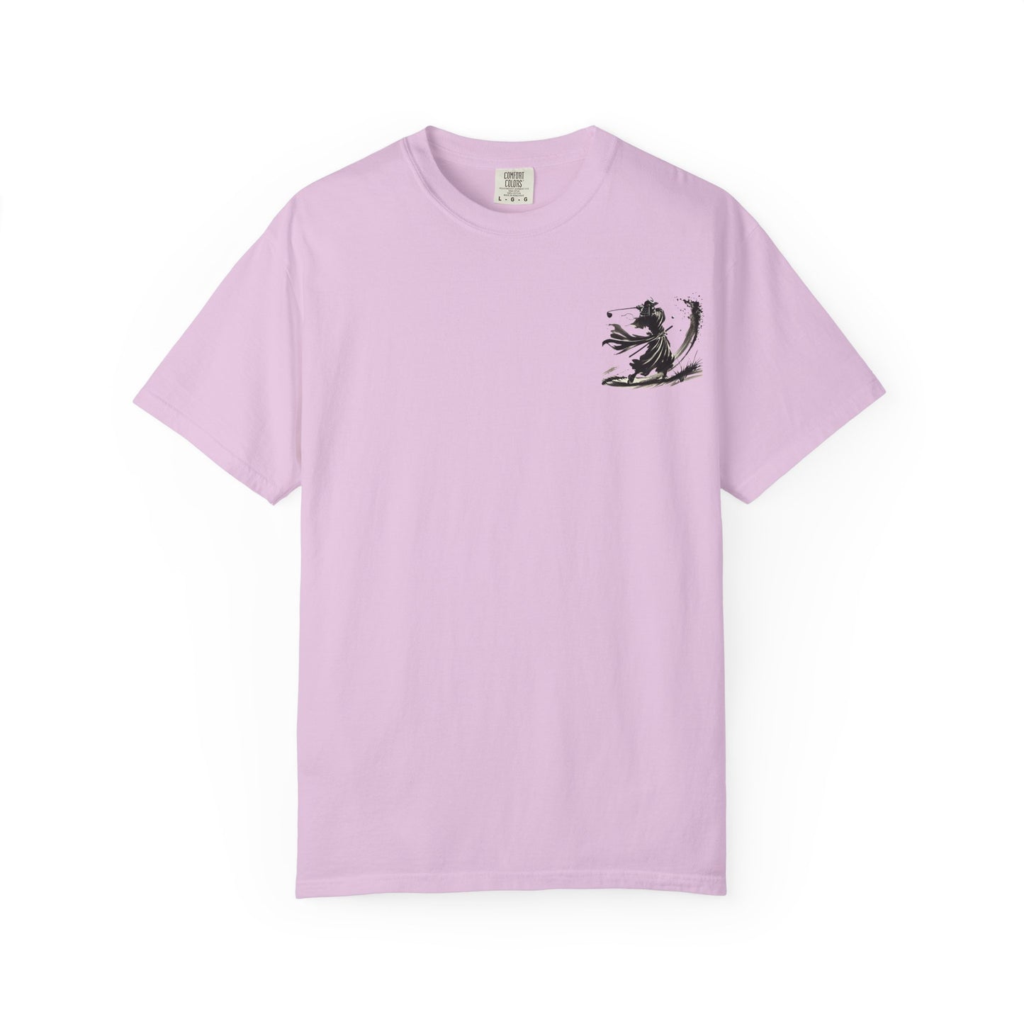 Zen Spot Golf Custom Samurai Golfer Brushstroke Graphic T-Shirt