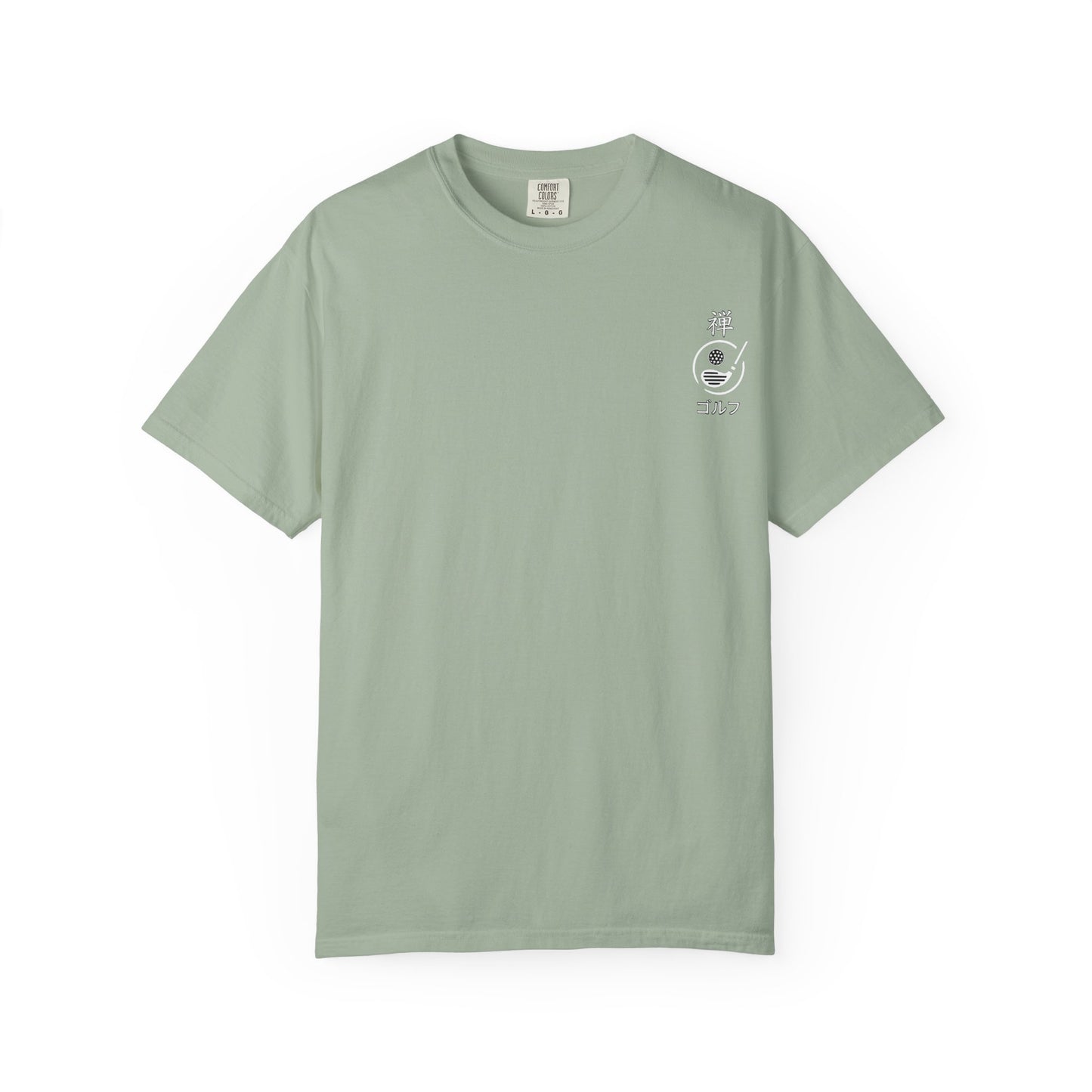 Zen Spot Golf Custom Japanese Kanji "Zen Golf" Graphic T‑Shirt