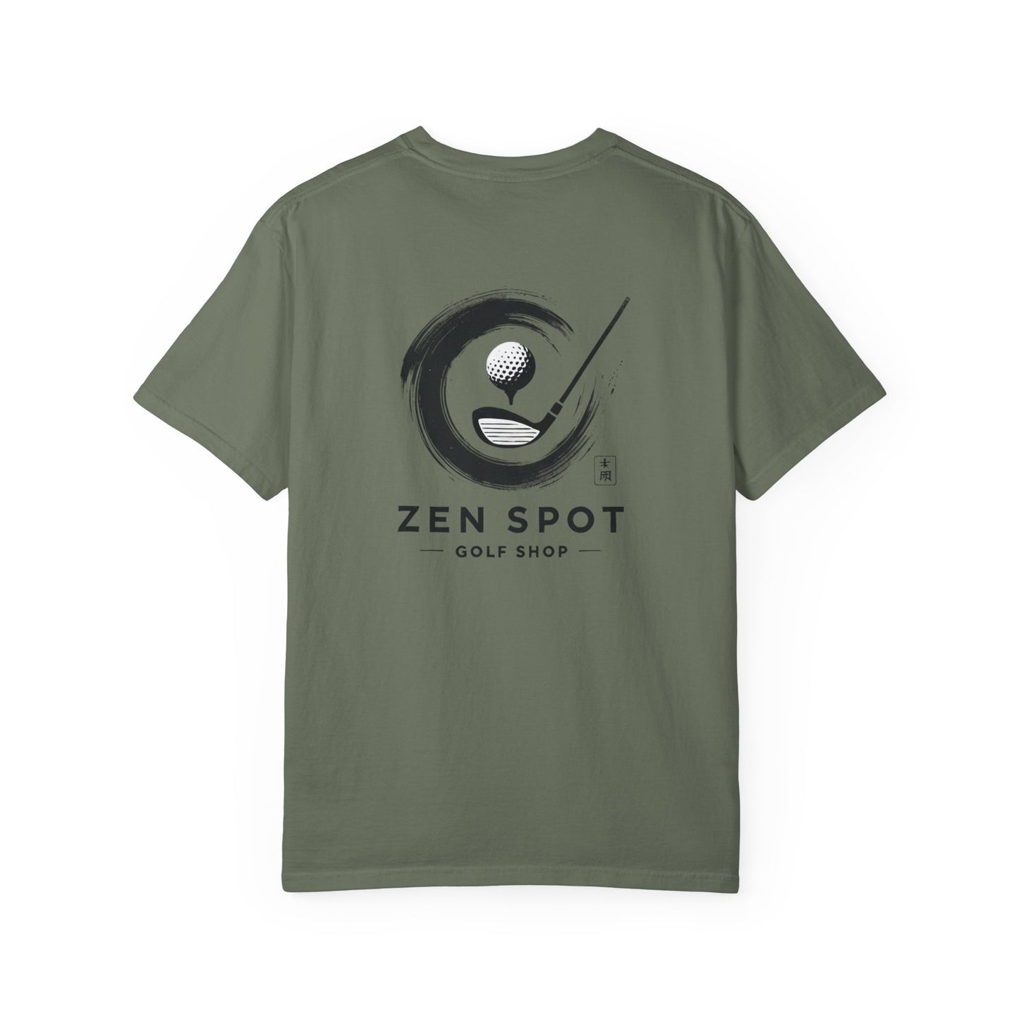 Zen Spot Golf T-Shirt — Minimal Golf Logo Tee