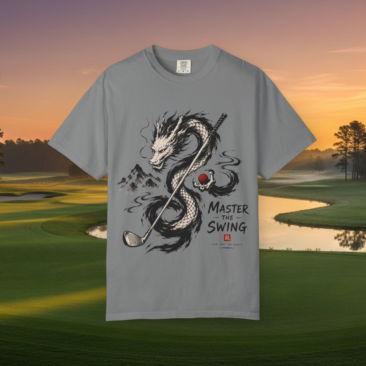 Master the Swing Dragon Golf T-Shirt