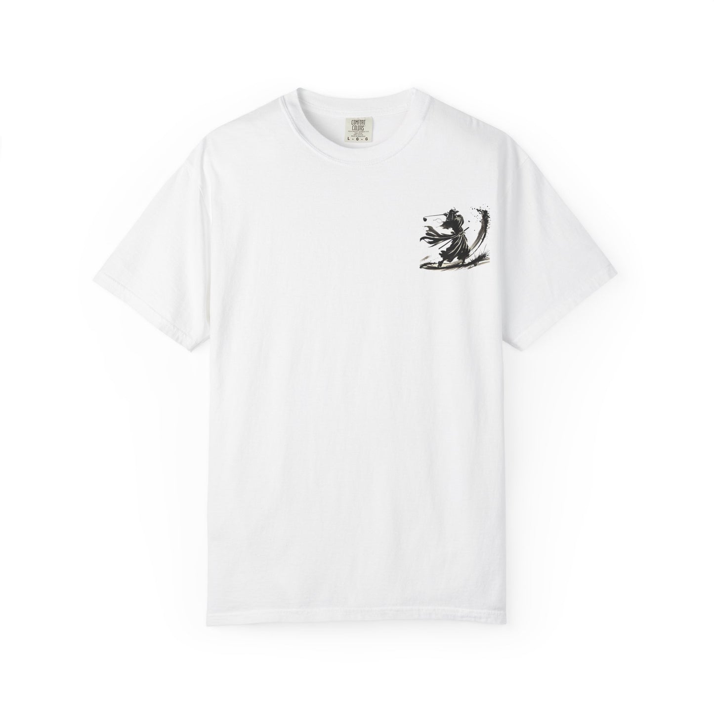 Zen Spot Golf Custom Samurai Golfer Brushstroke Graphic T-Shirt