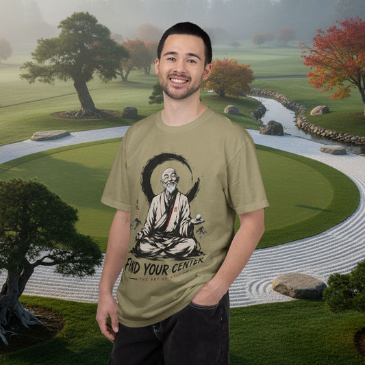 Find Your Center T-Shirt — Zen Meditation Graphic Tee