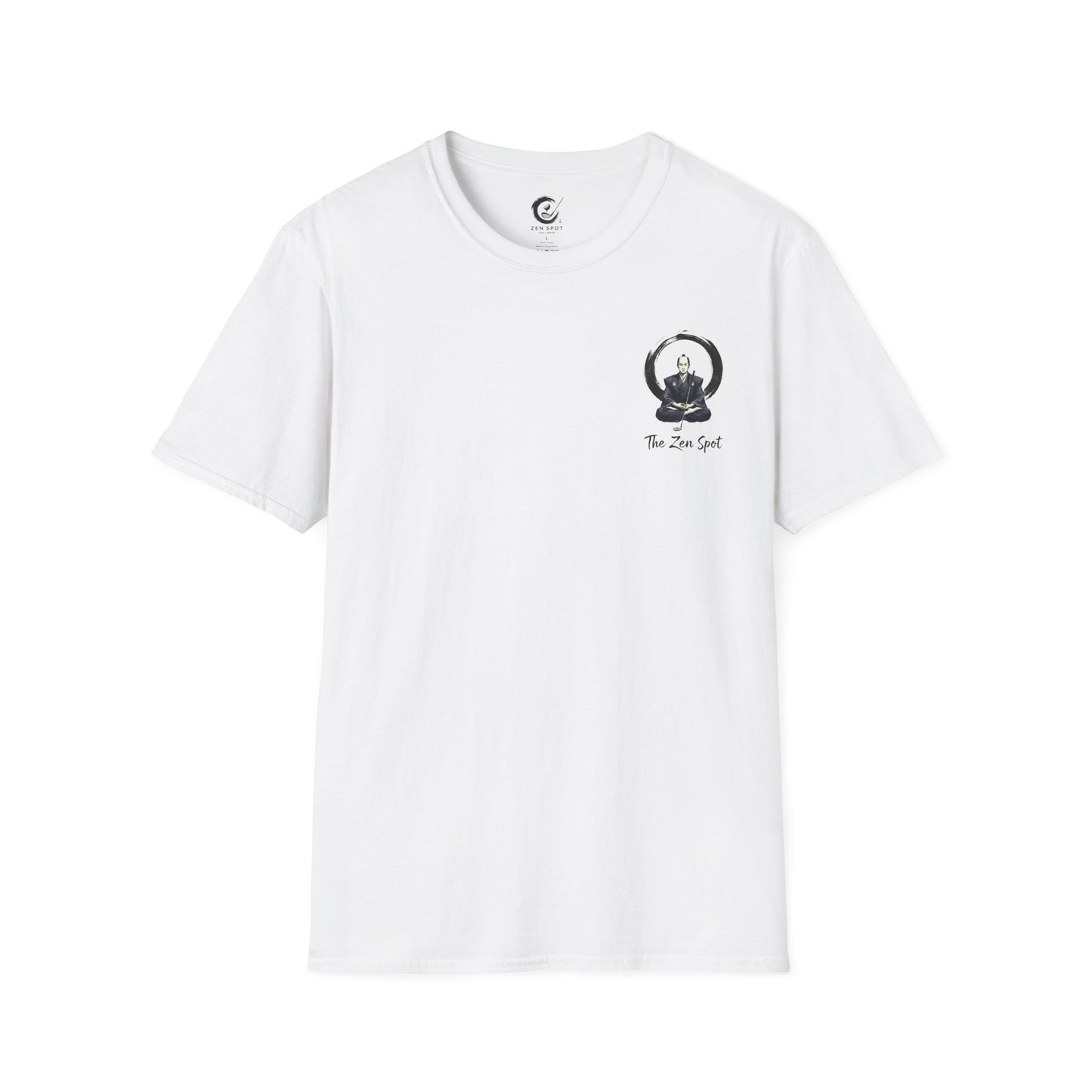 Zen Spot Golf Custom Gildan Zen Samurai Meditation Tee | The Zen Spot graphic t-shirt