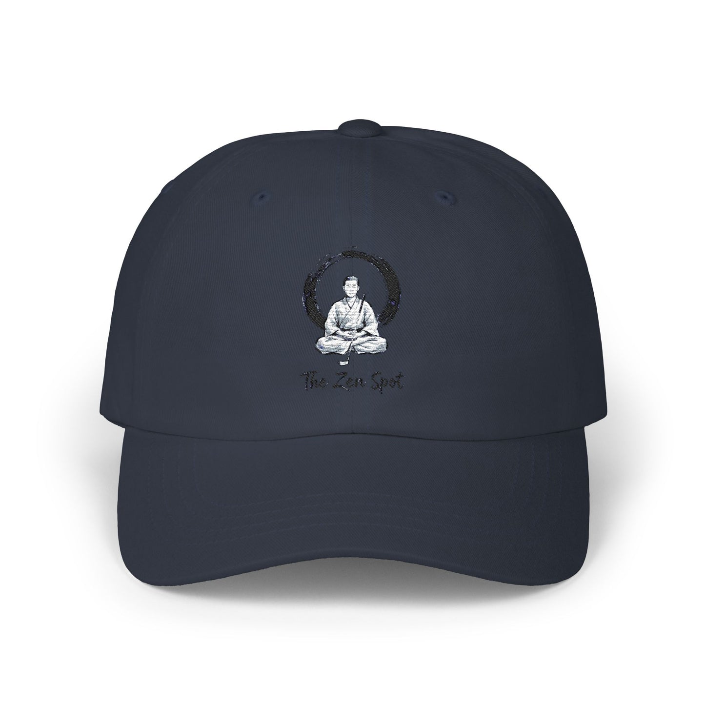 Zen Spot Golf Custom Yupoong Buddha Golfer Enso "The Zen Spot" Cap | Classic Dad Cap