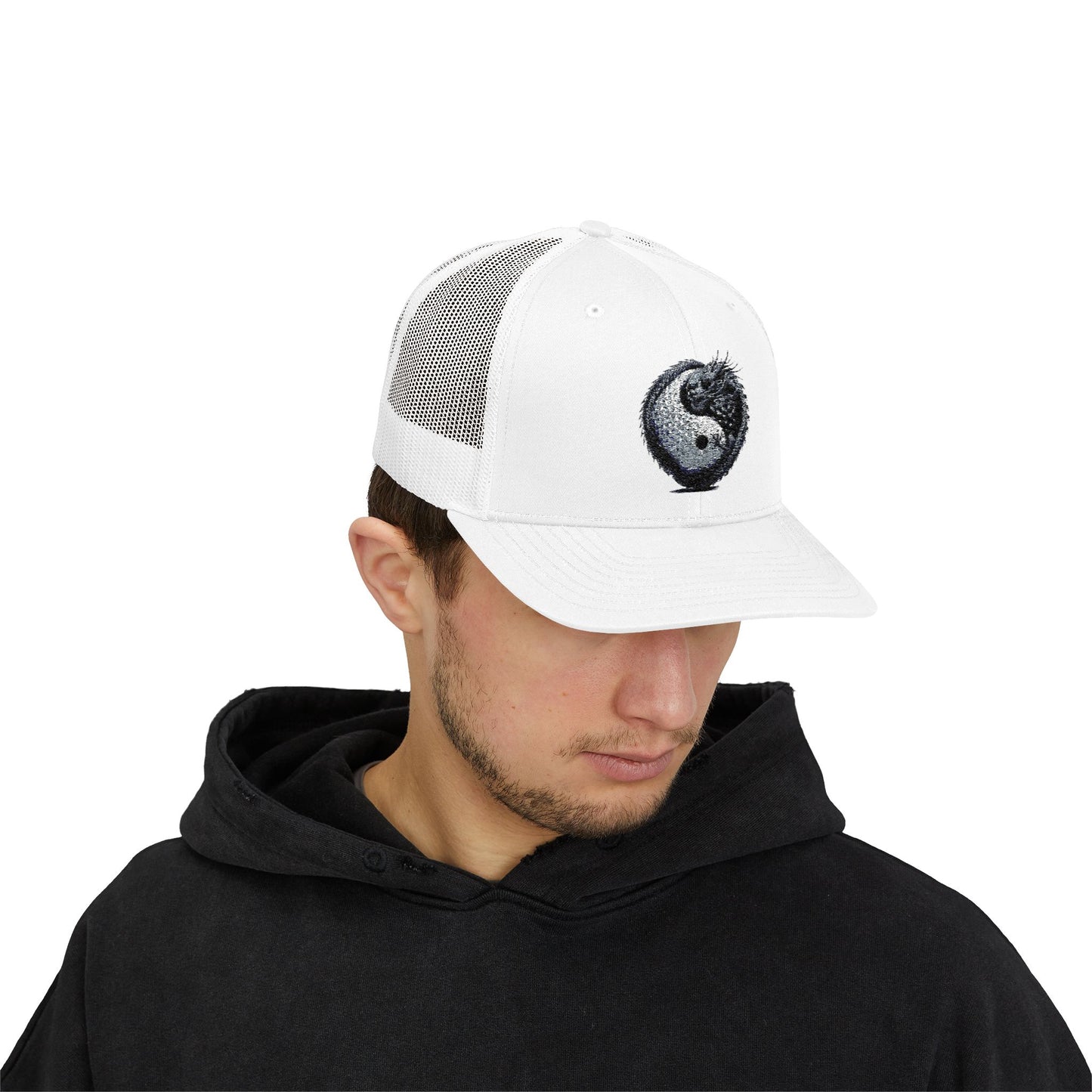 Yin Yang Dragon Golf Ball Trucker