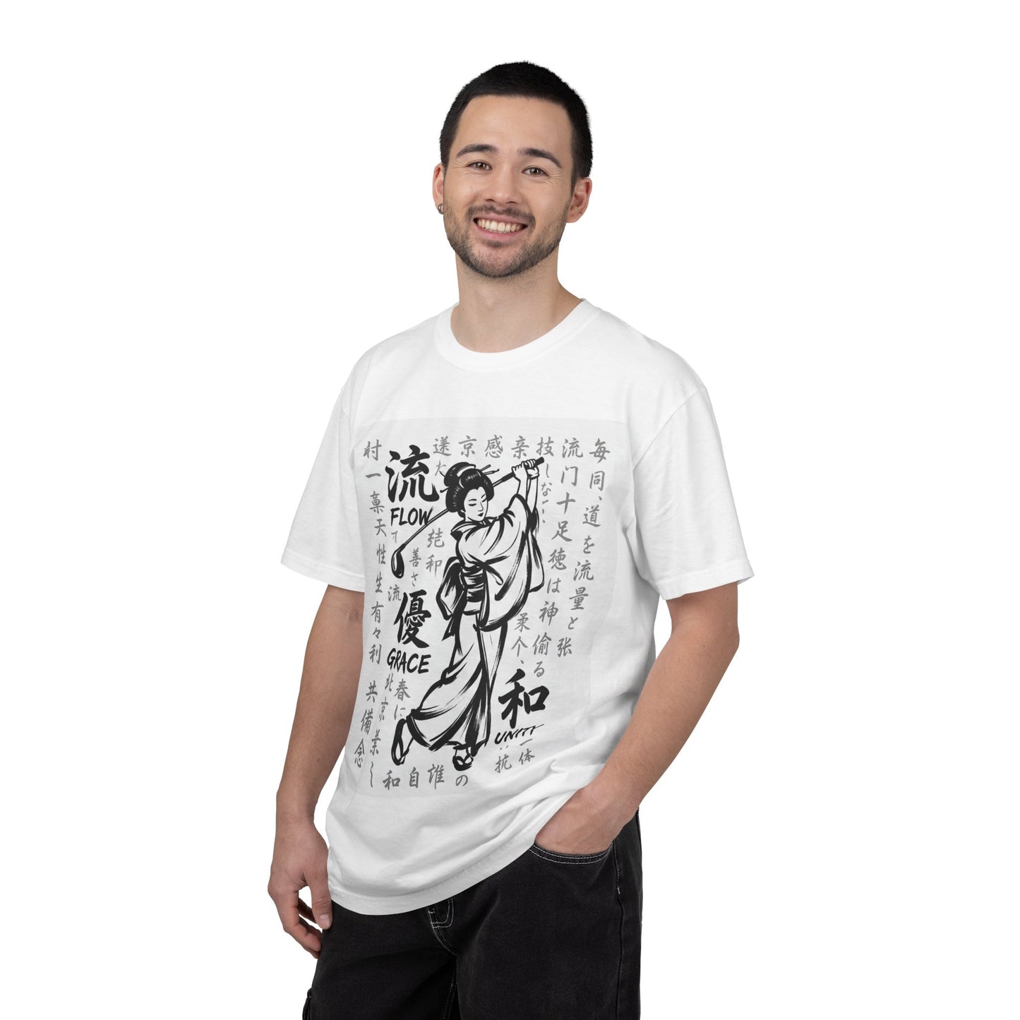 Geisha Kanji Flow & Grace T-Shirt