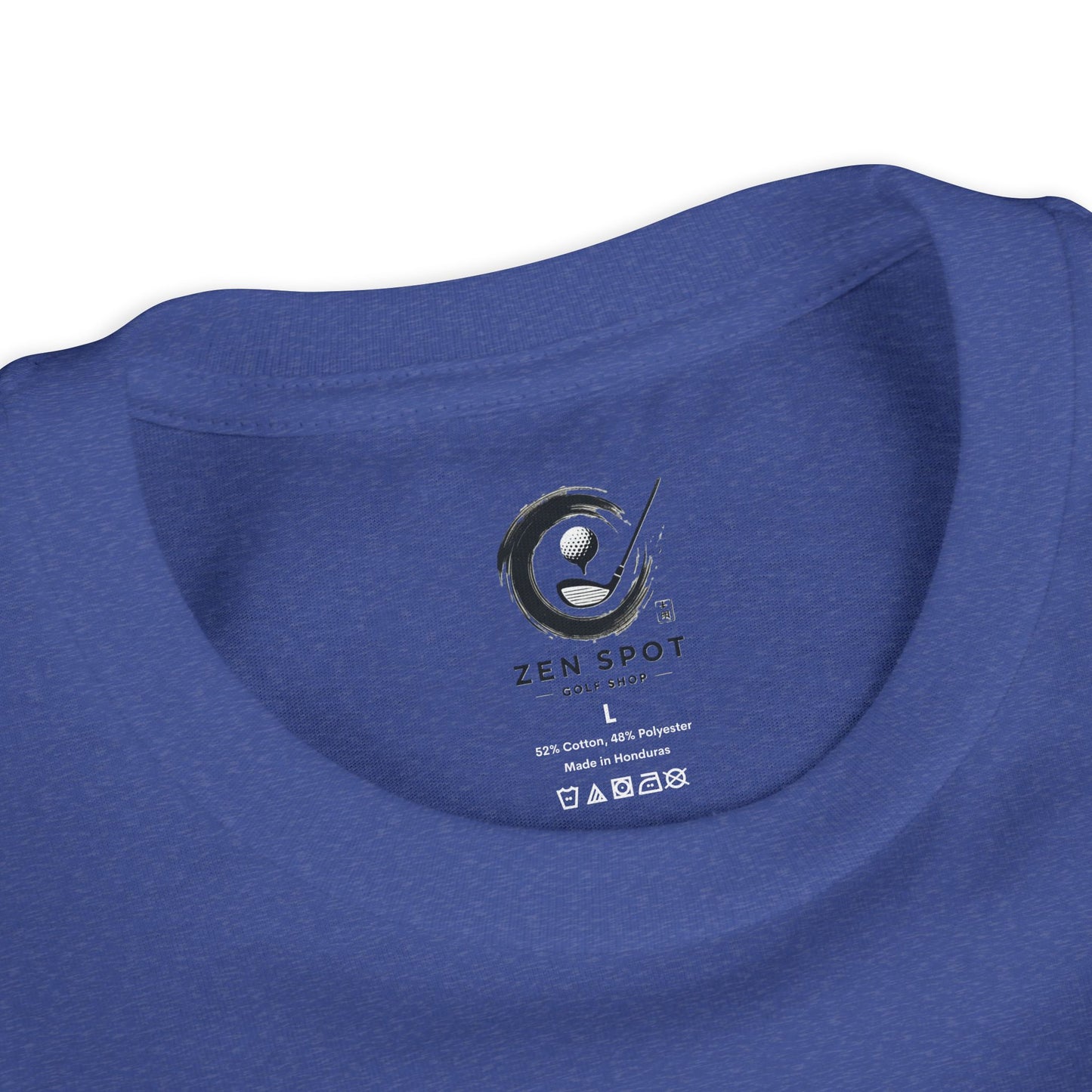 Zen Spot Golf Custom Samurai Golfer Sunset Graphic Youth T-Shirt